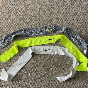 NIKE tie headband bundle